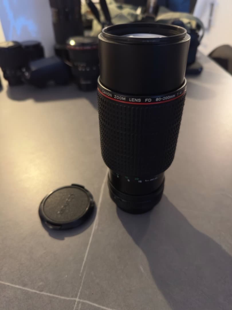 Canon FD 80-200mm F/4 L ズームレンズ