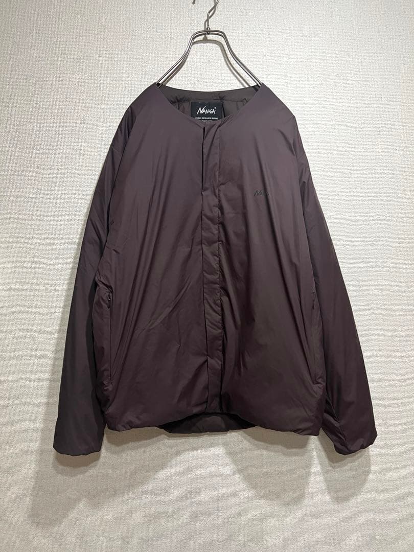 別注 ナンガ アーバンリサーチ インナーダウン バーガンディ L