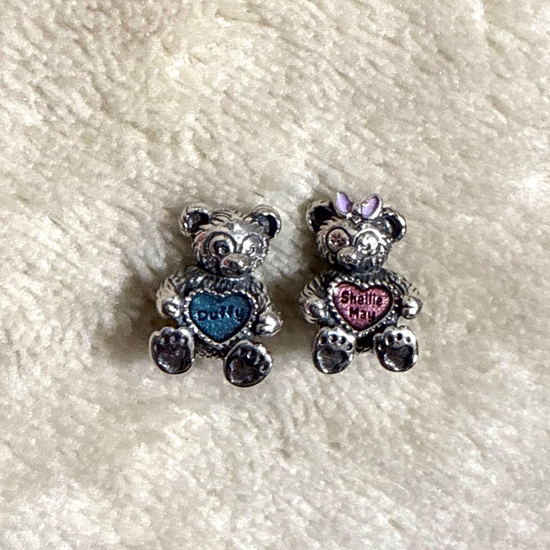 パンドラ チャーム ダッフィー シェリーメイセット