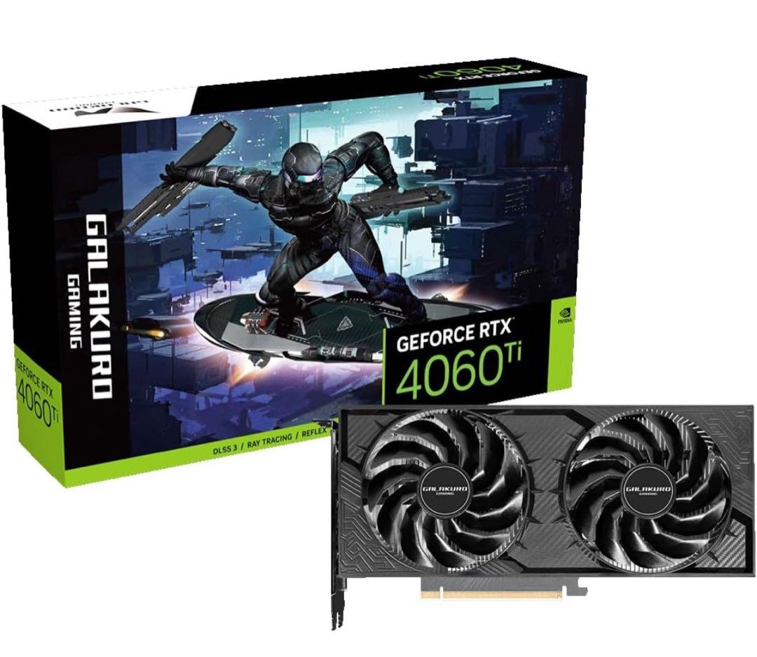 GALAKURO GeForce RTX 4060 Ti 本体