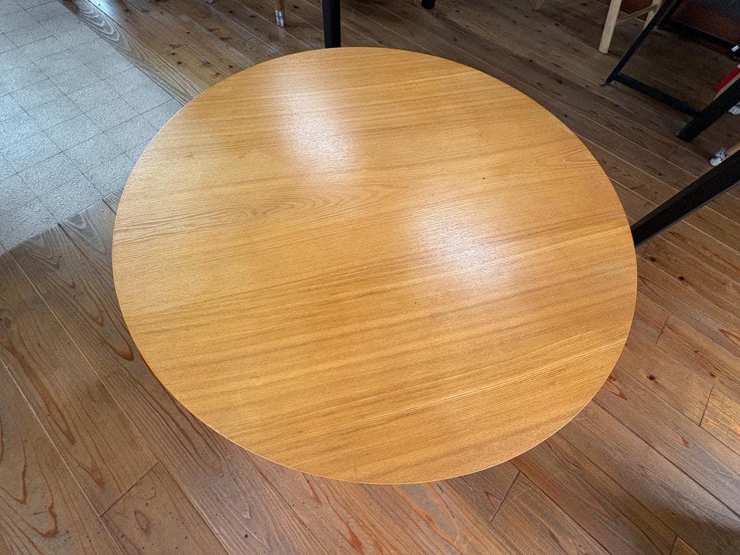 家具調こたつ 丸型 座卓 木製 コタツ 直径90cm 丸テーブル 円卓