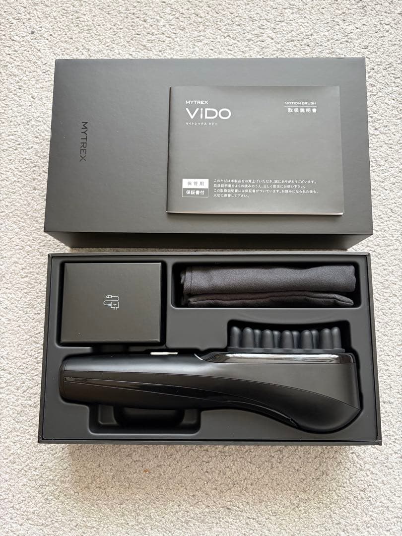 MYTREX VIDO モーションブラシ 頭皮ケア 頭皮マッサージ機 リフトケア