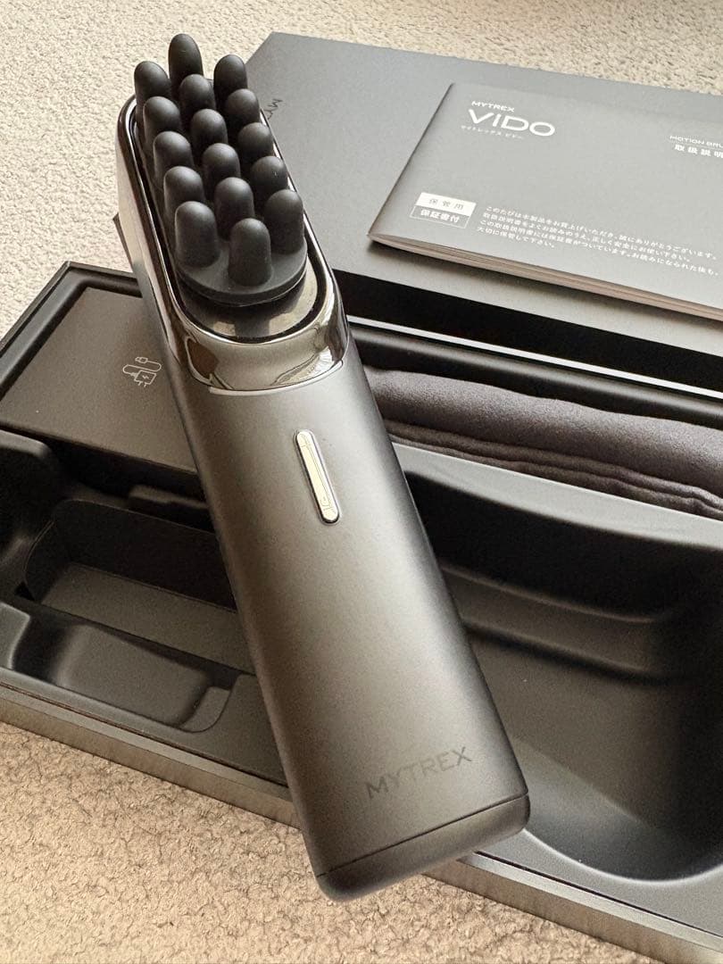 MYTREX VIDO モーションブラシ 頭皮ケア 頭皮マッサージ機 リフトケア