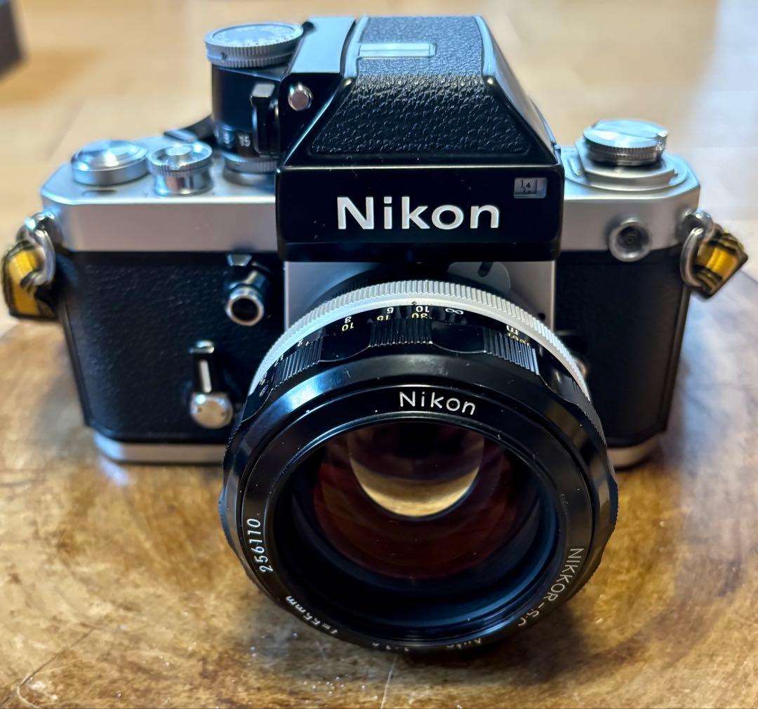 Nikon F2 一眼レフカメラ Nikkor-55mm f/1.2レンズ付き