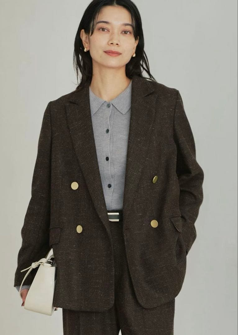 グリーンレーベルリラクシング⭐︎スラブダブルジャケット