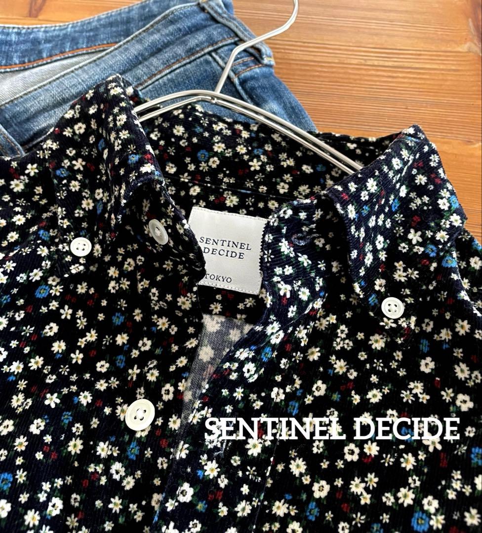 未使用　SENTINEL DECIDE 上質コーデュロイシャツ　大きめゆったり