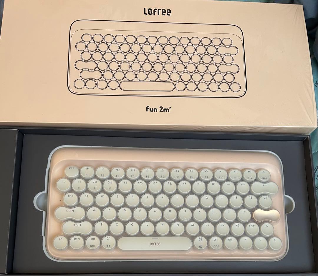 Lofree メカニカルキーボード 青軸 Bluetooth対応