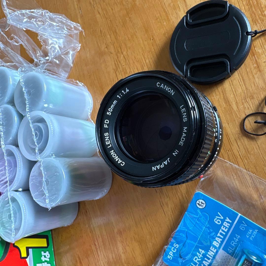 Canon AE-1 一眼レフカメラ レンズ2本付き