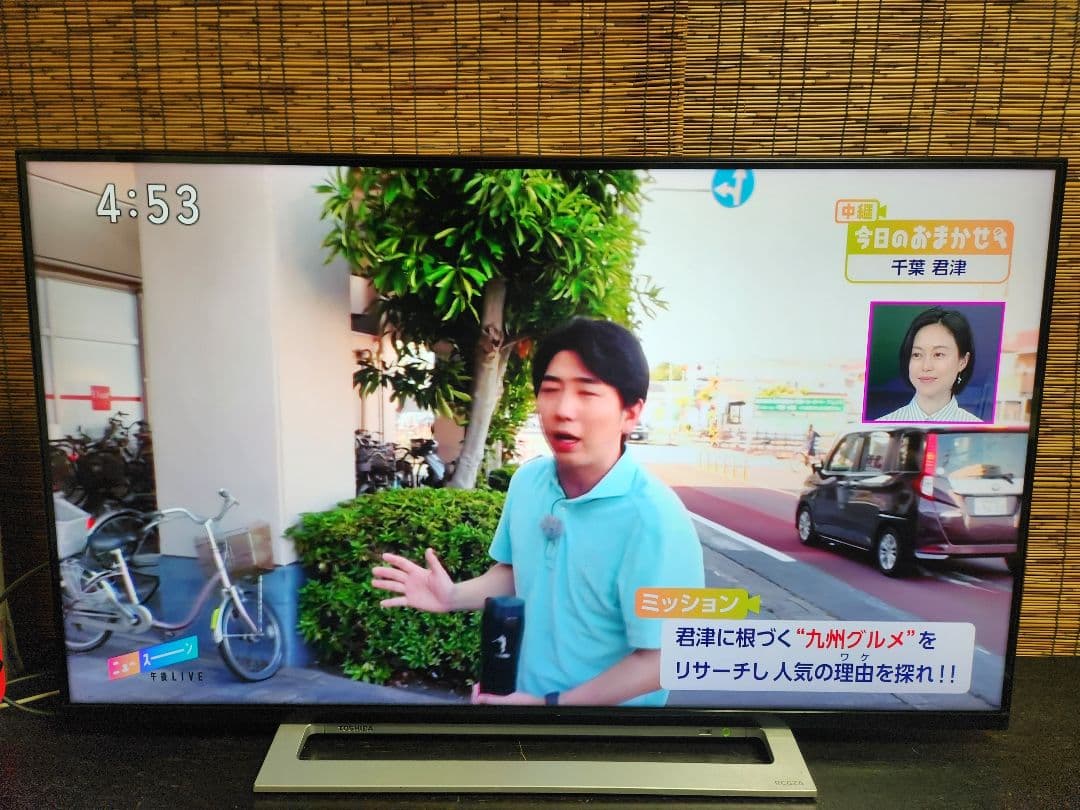 東芝 43インチ 4Kチューナー搭載 液晶 レグザ 43M520X　少難あり