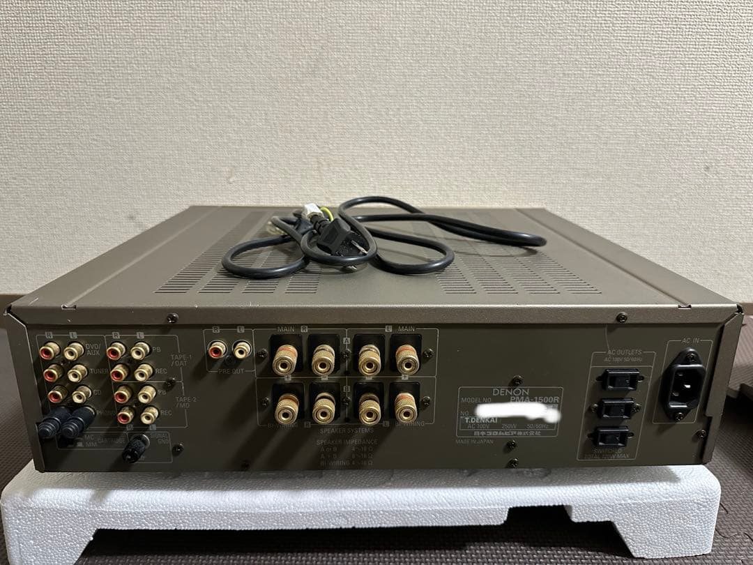 DENON PMA-1500 シルバー MOSFETアンプ