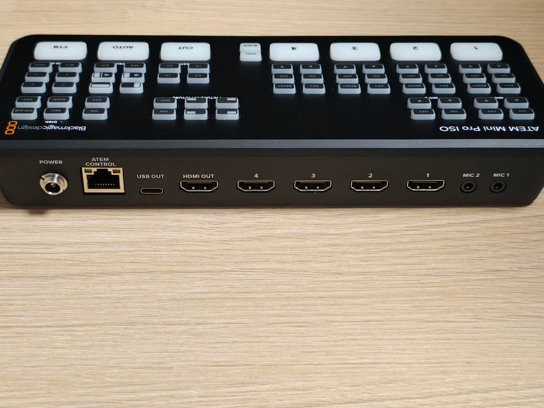 新品同様 ATEM Mini Pro ISO Blackmagic Design