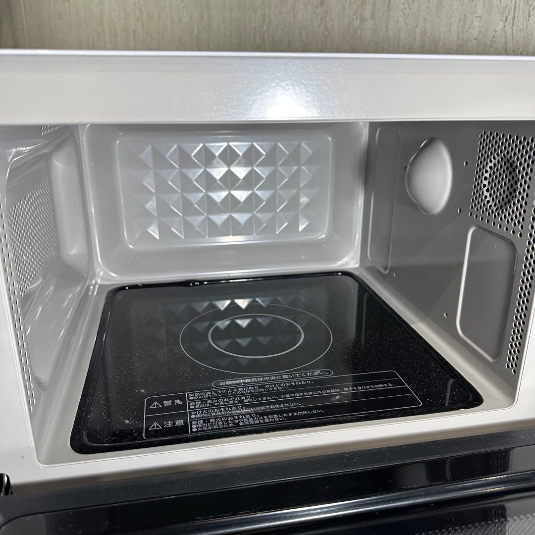 美品　Haier ハイアール　JM-FH18G 単機能電子レンジ　フラットタイプ