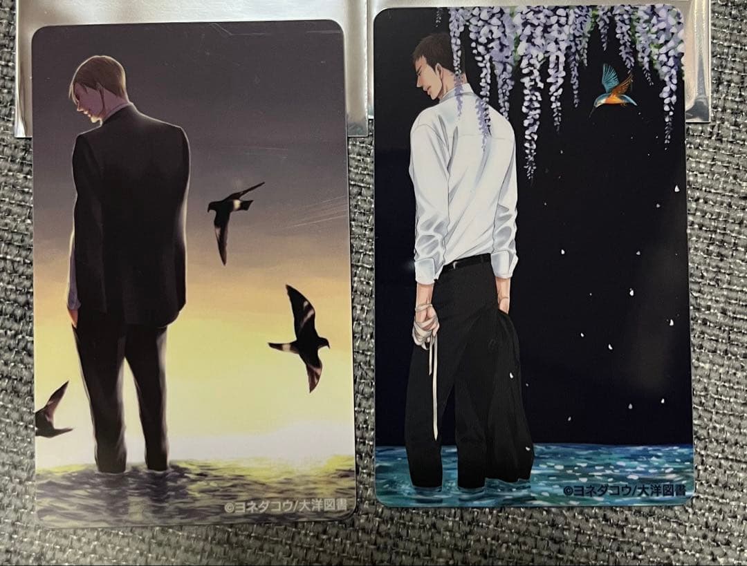 囀る鳥は羽ばたかない　トレーディング名刺カード　ヨネダコウ