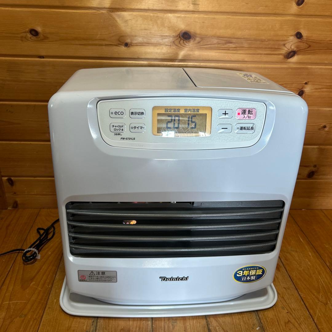 美品　ダイニチ 大容量石油ファンヒーター FW-5720LS-W