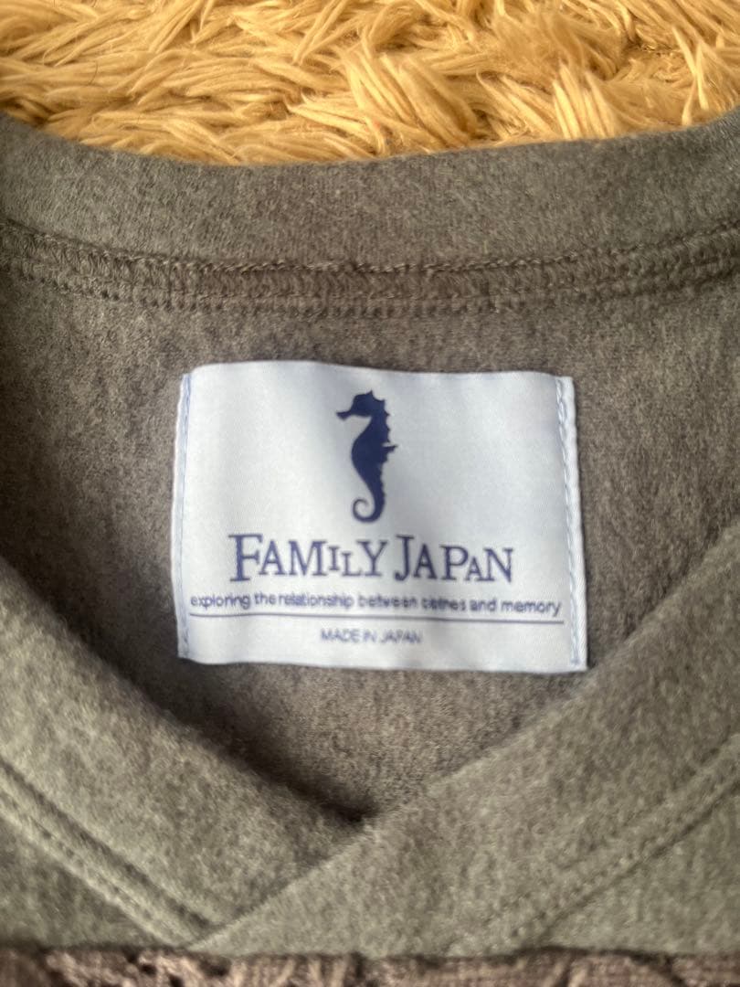 トップス FAMILYJAPAN BUTTERFLY FOOTBALL LACE T EE