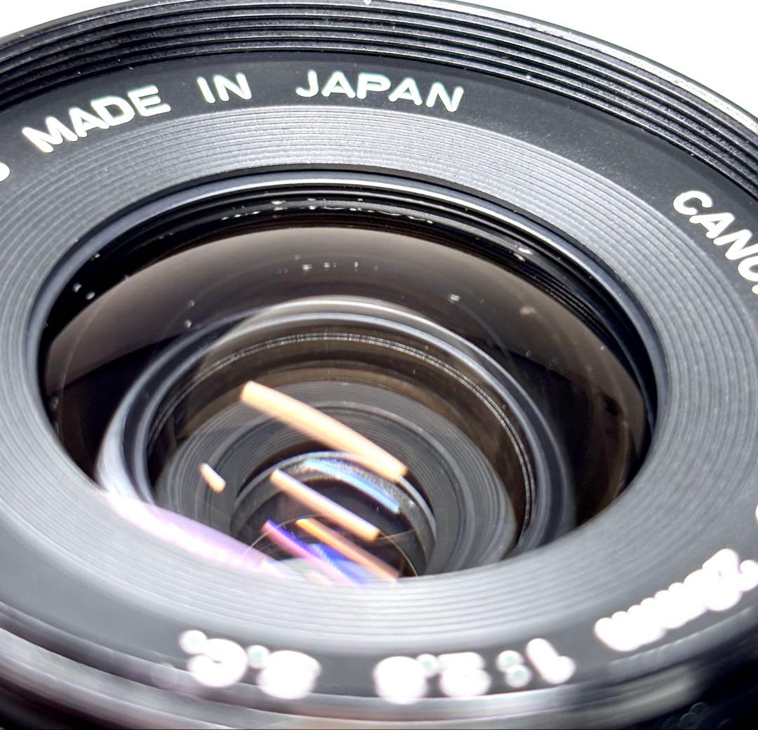 【完動品】キャノンフィルムカメラAE-1 Pシルバー28mmレンズ3085311