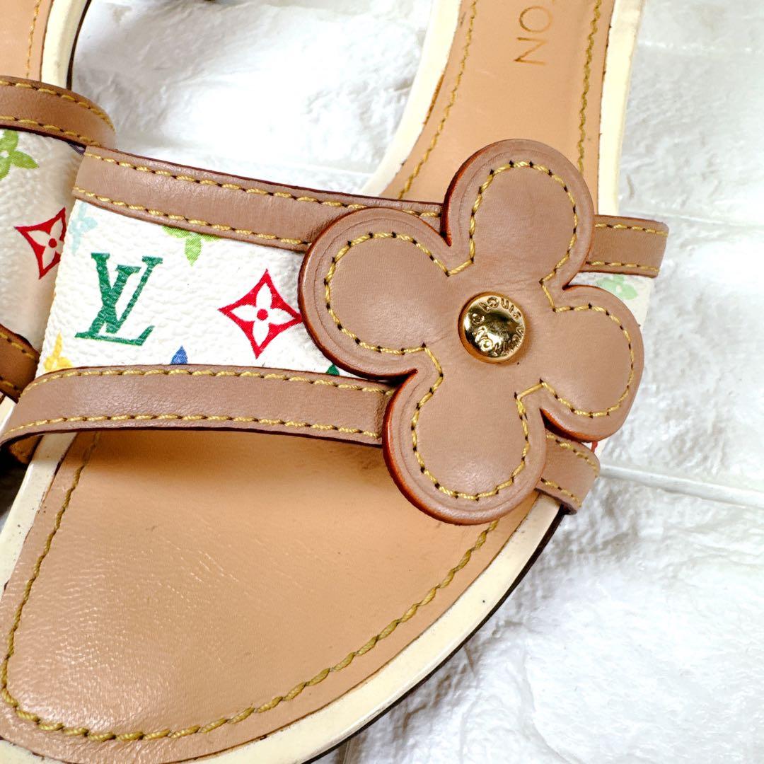 Louis Vuitton モノグラムミュール マルチカラー 貴重 サンダル