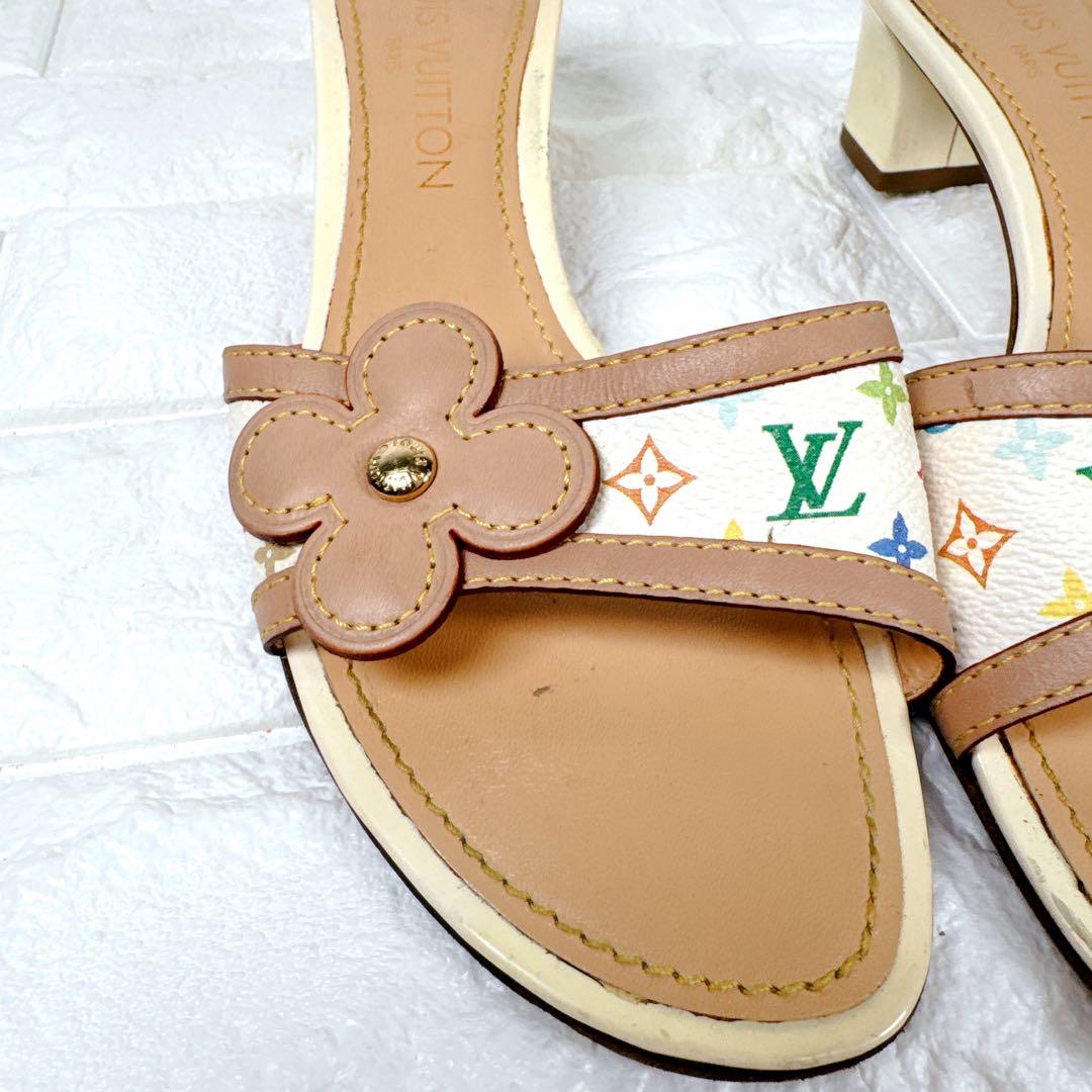 Louis Vuitton モノグラムミュール マルチカラー 貴重 サンダル