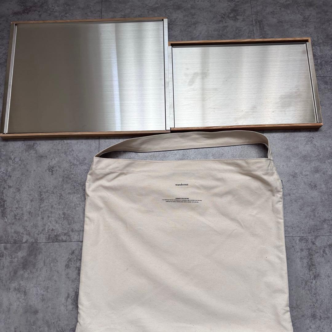 wanderout universal tray plate bag セット