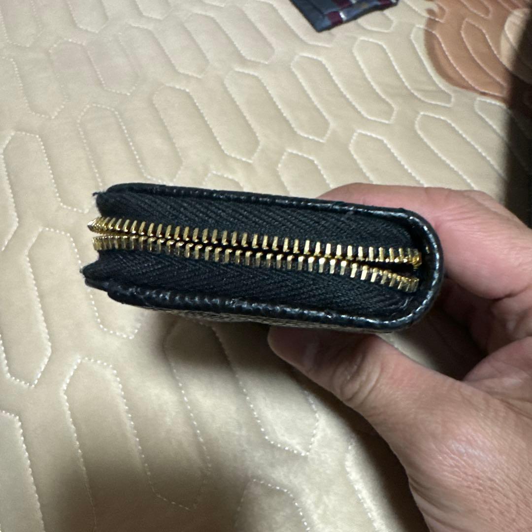 CHANEL ブラックレザー ケース AL2LXSPL