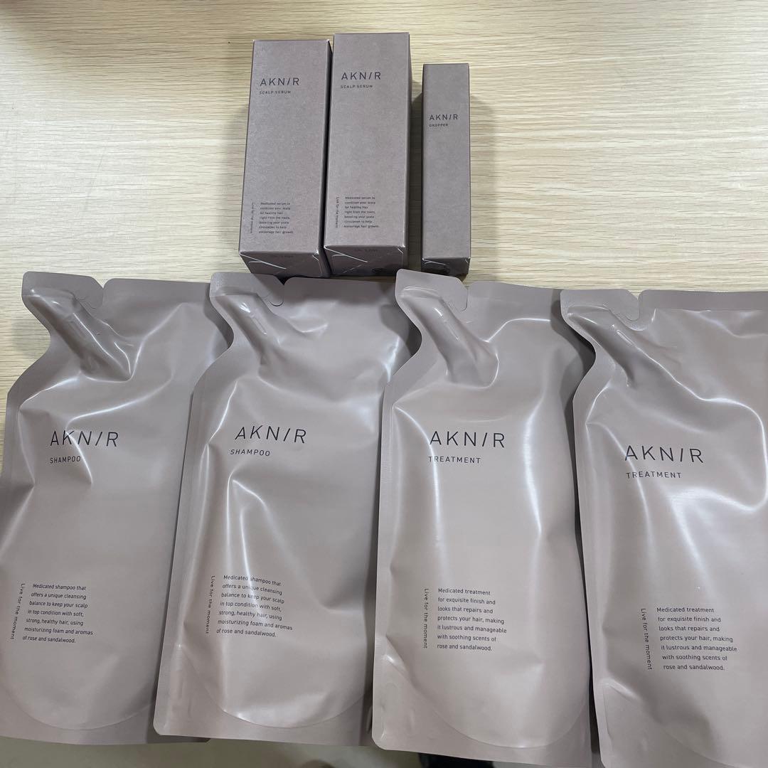 AKNIR シャンプー トリートメント 5個セット
