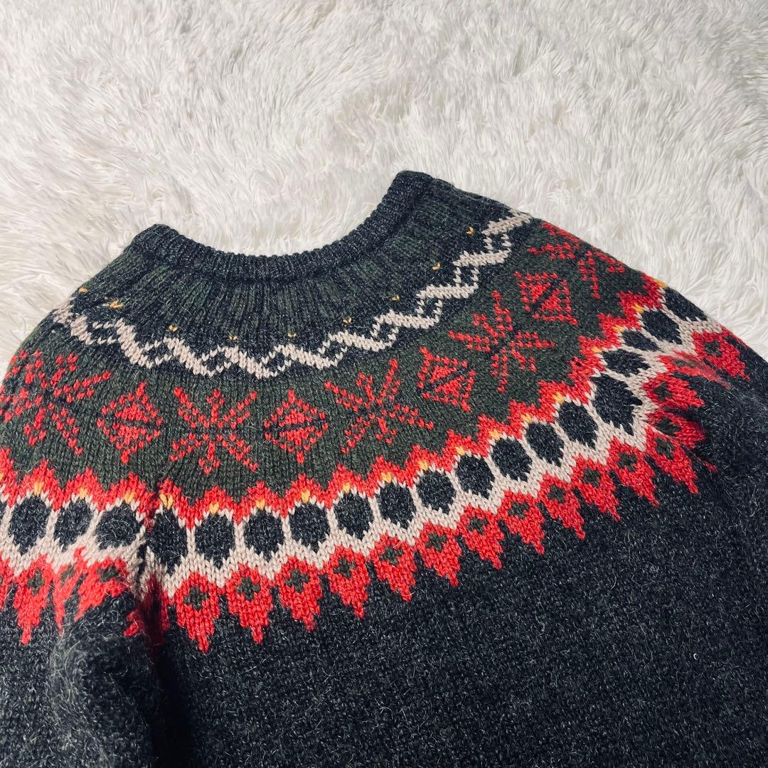 Woolrich Nordic Wool Mohair Knit 80s 紺タグ