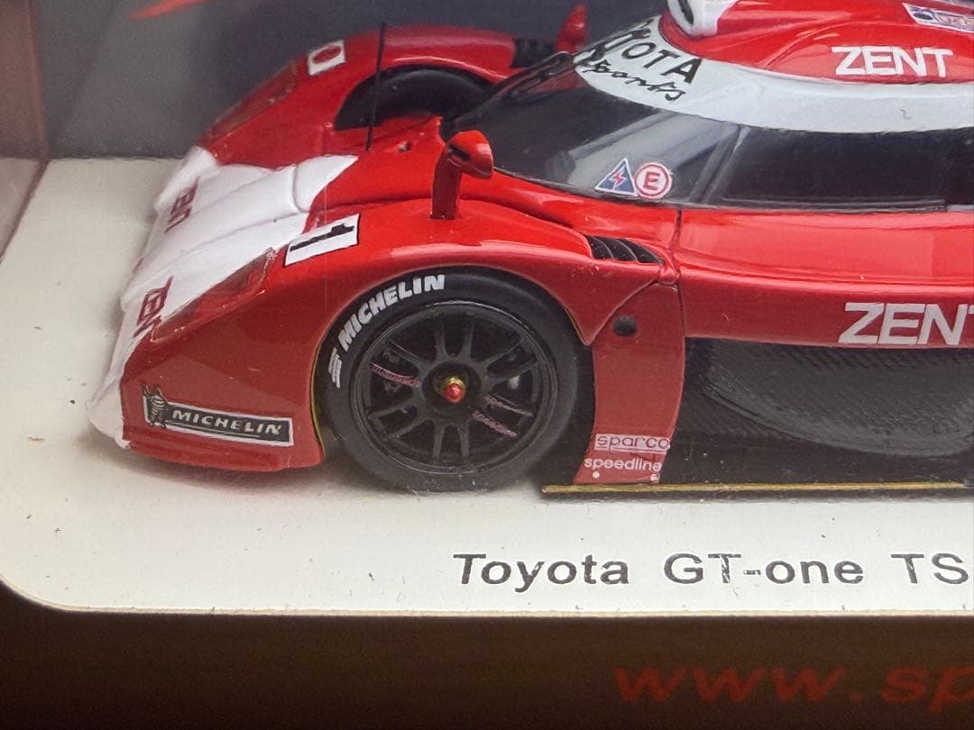 ミニカー 1/43 Toyota GT-one TS020 #1 Le Mans 1999