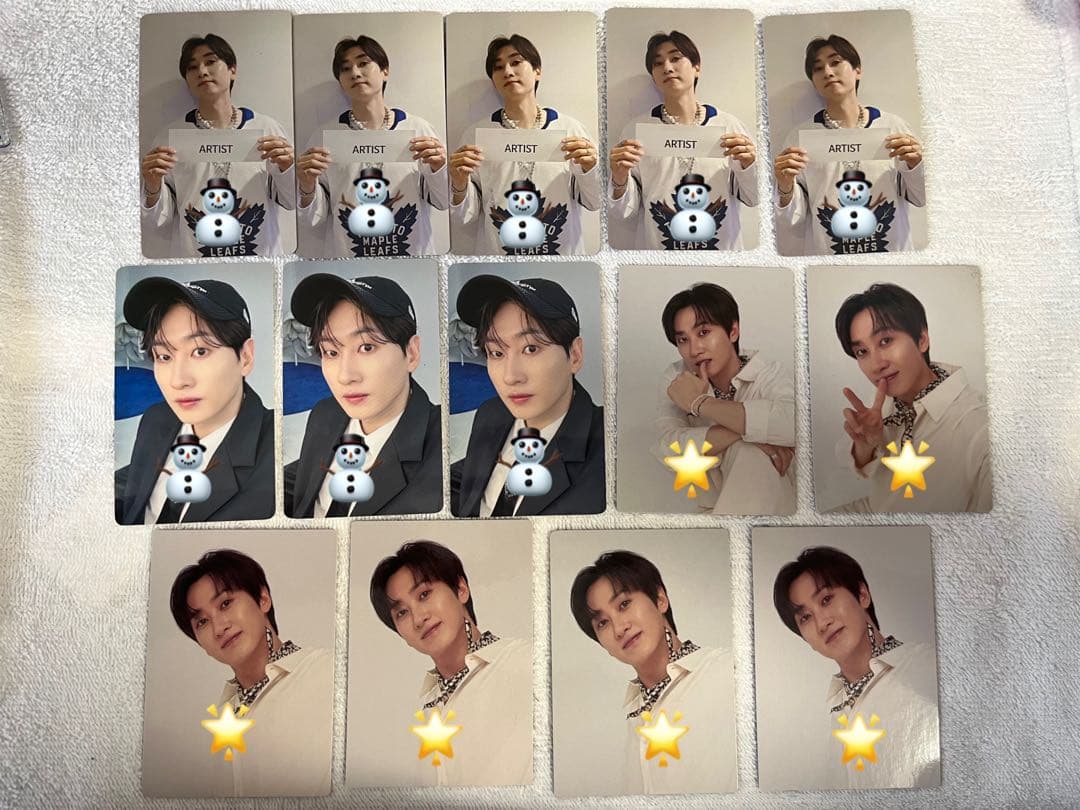 SUPERJUNIOR ウニョク トレカセット