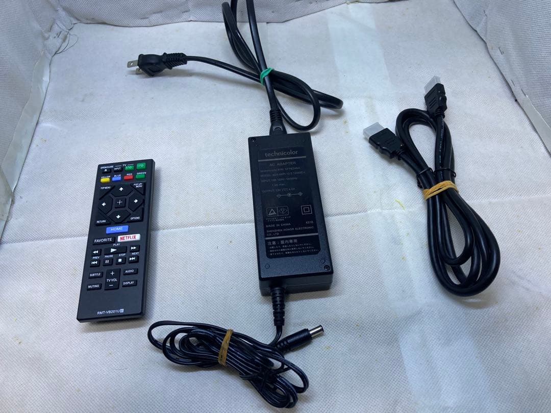 SONY ブルーレイプレーヤー BDP-S1500　2017年製　動作品