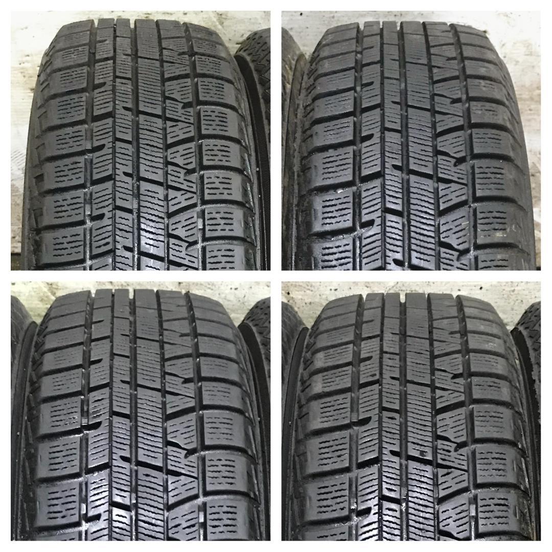 専用267 YOKOHAMA 155/65R14 8分目 スタッドレス