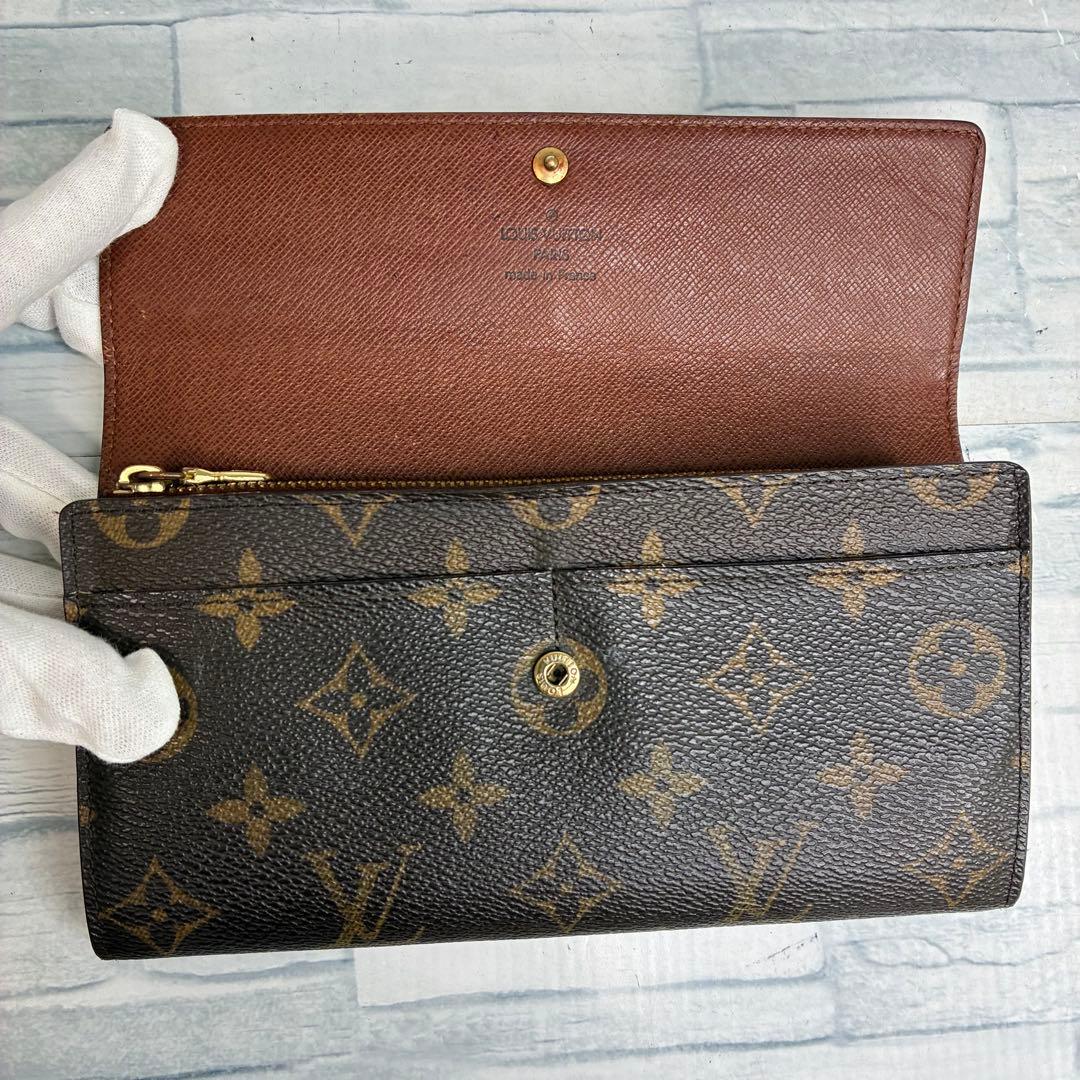 おかん　極美品　60 ルイヴィトン 長財布　二つ折り財布　ft4