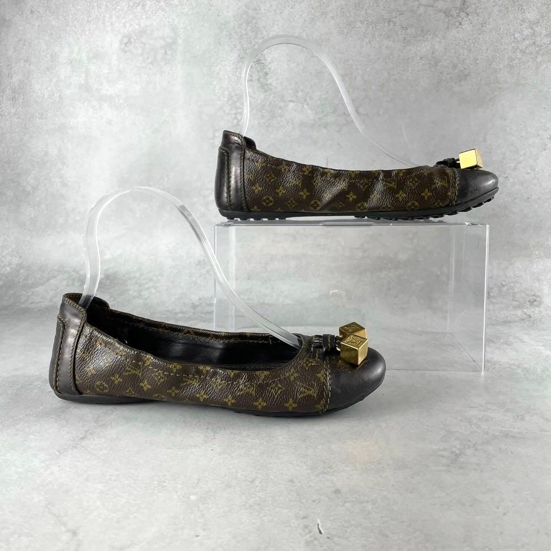 美品★ルイヴィトン　モノグラム　バレエシューズ　フラットシューズ　サイズ36