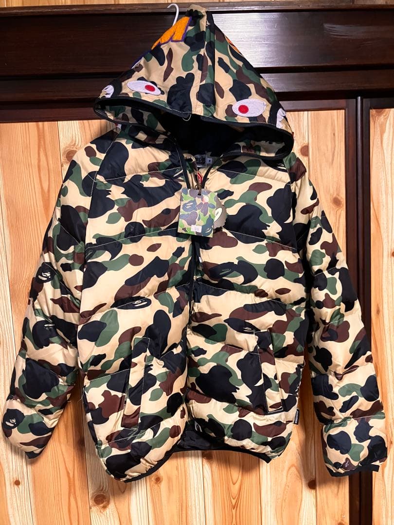 未使用★カモフラージュ フード付き ジャケット