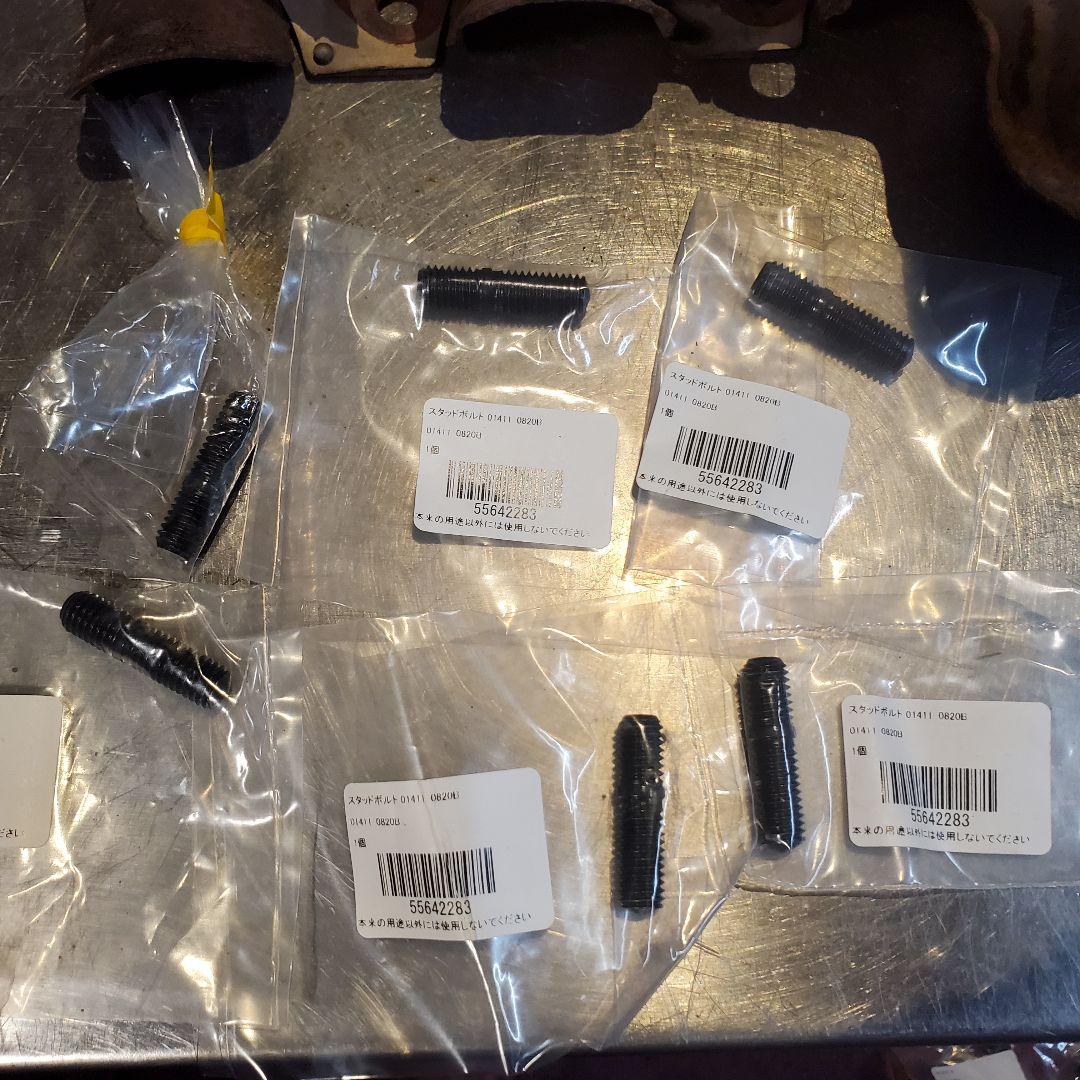 JA11V スズキジムニー　エキマニ　遮熱板　ボルト