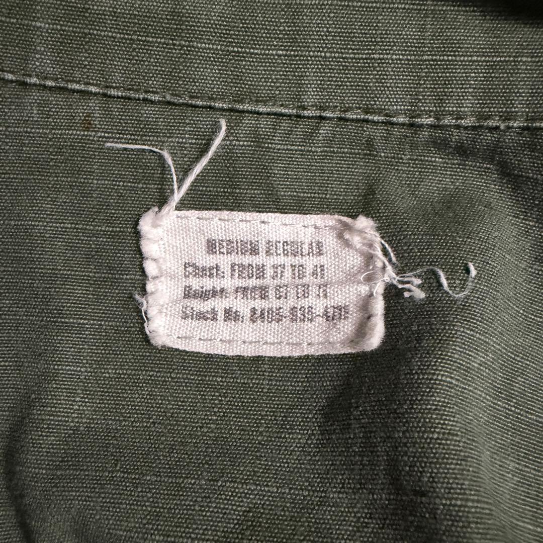 60s ジャングルファティーグジャケット 4th US ARMY M-R