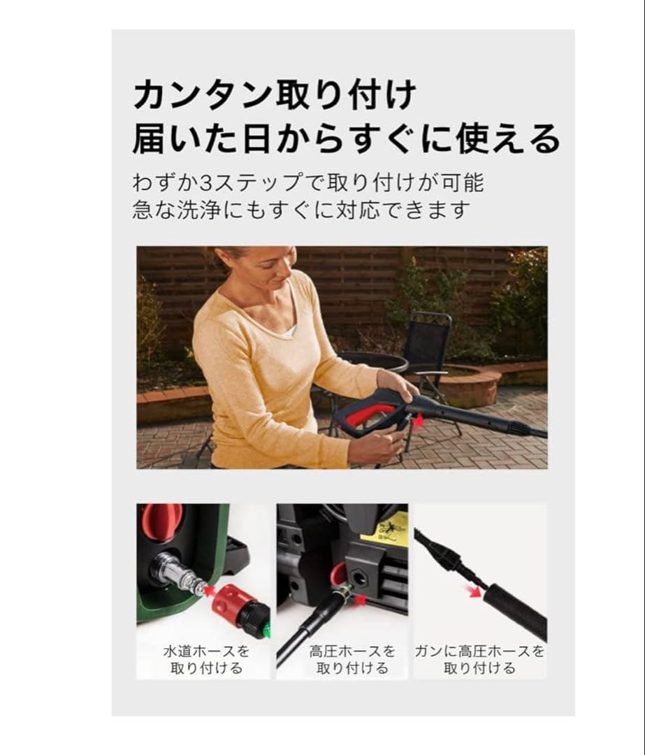 BOSCH 高圧洗浄機本体　UA125