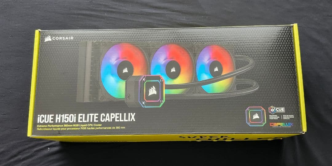 PC用ファン・クーラー Corsair iCUE H150i ELITE CAPELLIX