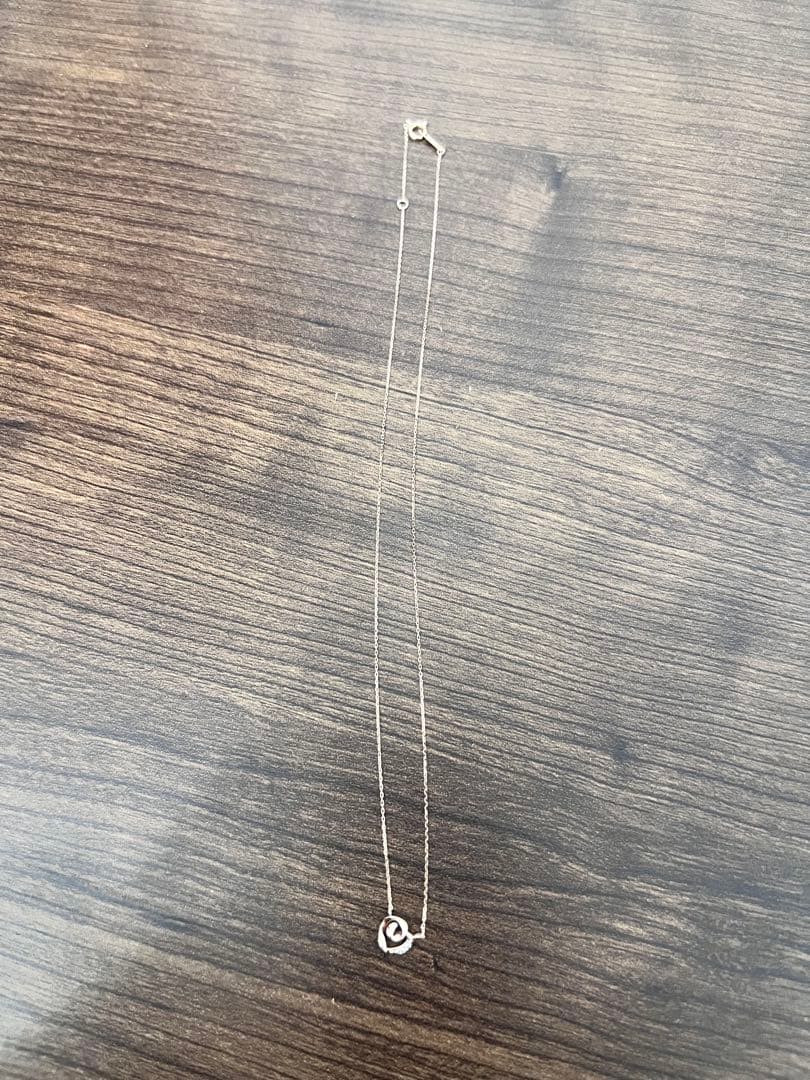 【売切り値下げ】ヴァンドーム青山　k10 オープンハートダイヤモンド　ネックレス