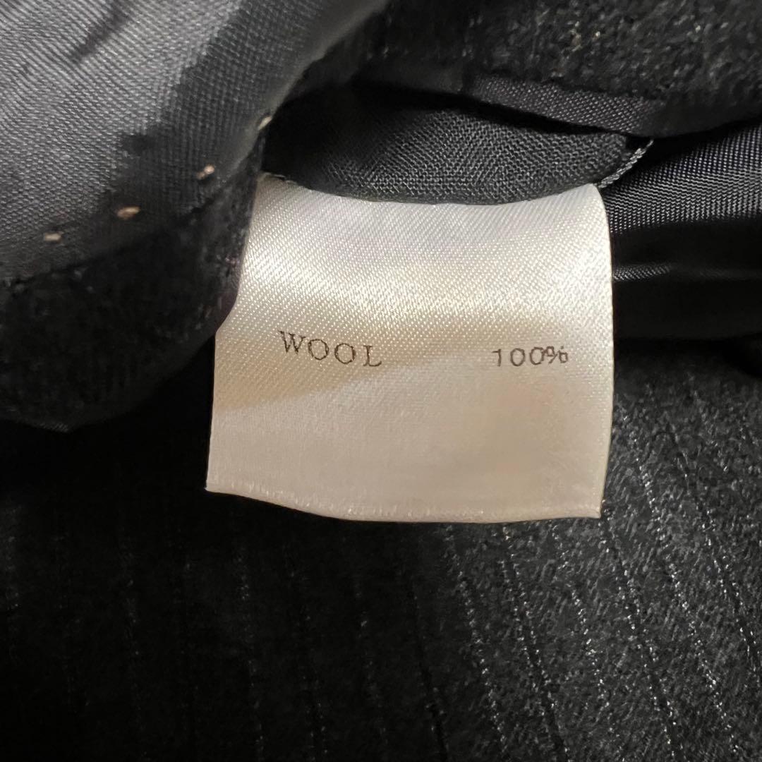 チョークストリームxロロピアーナ　WISH ストライプ柄　スーツセットアップ　L