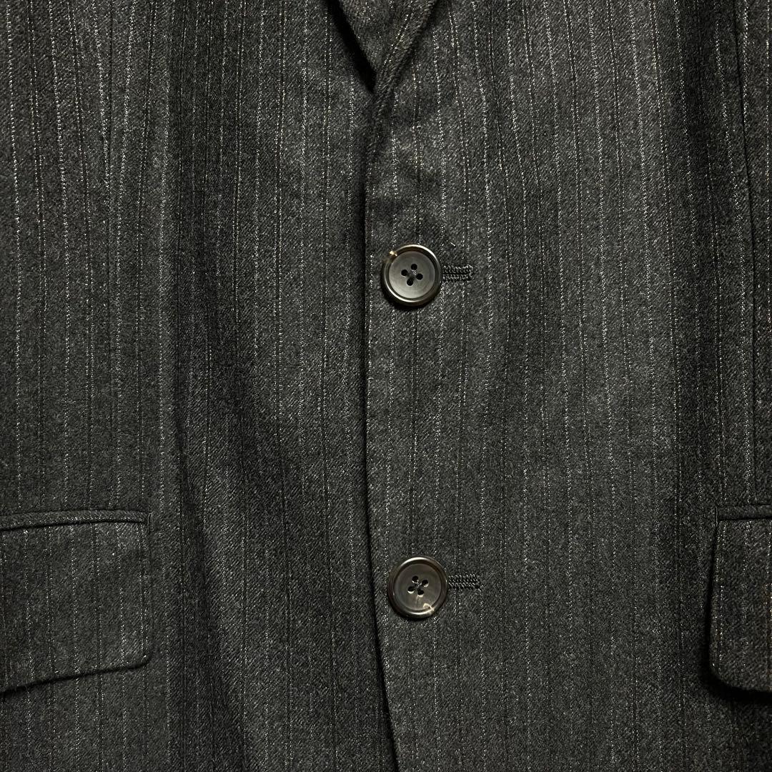 チョークストリームxロロピアーナ　WISH ストライプ柄　スーツセットアップ　L