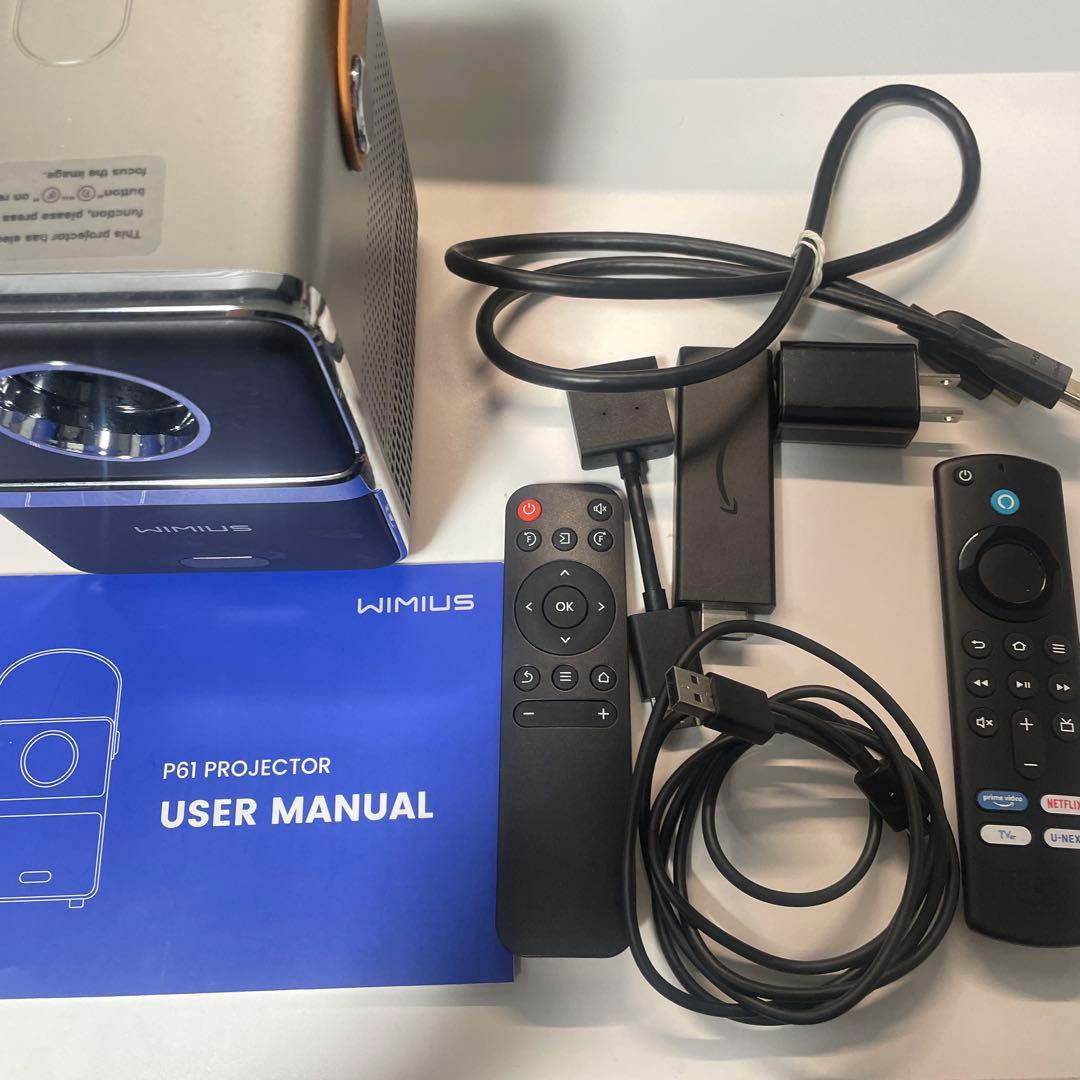 プロジェクター+Fire TV Stickセット