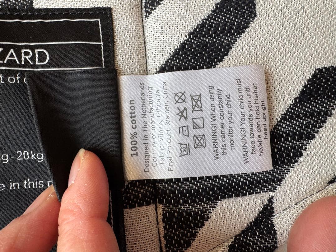 アーティポッペ：ツァイトガイストツイードBW（コットン）