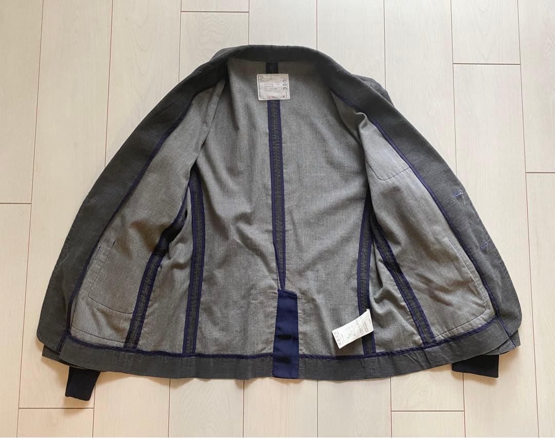 b*l様 sacai サカイ 13AW コーデュロイ チンストラップ テーラード