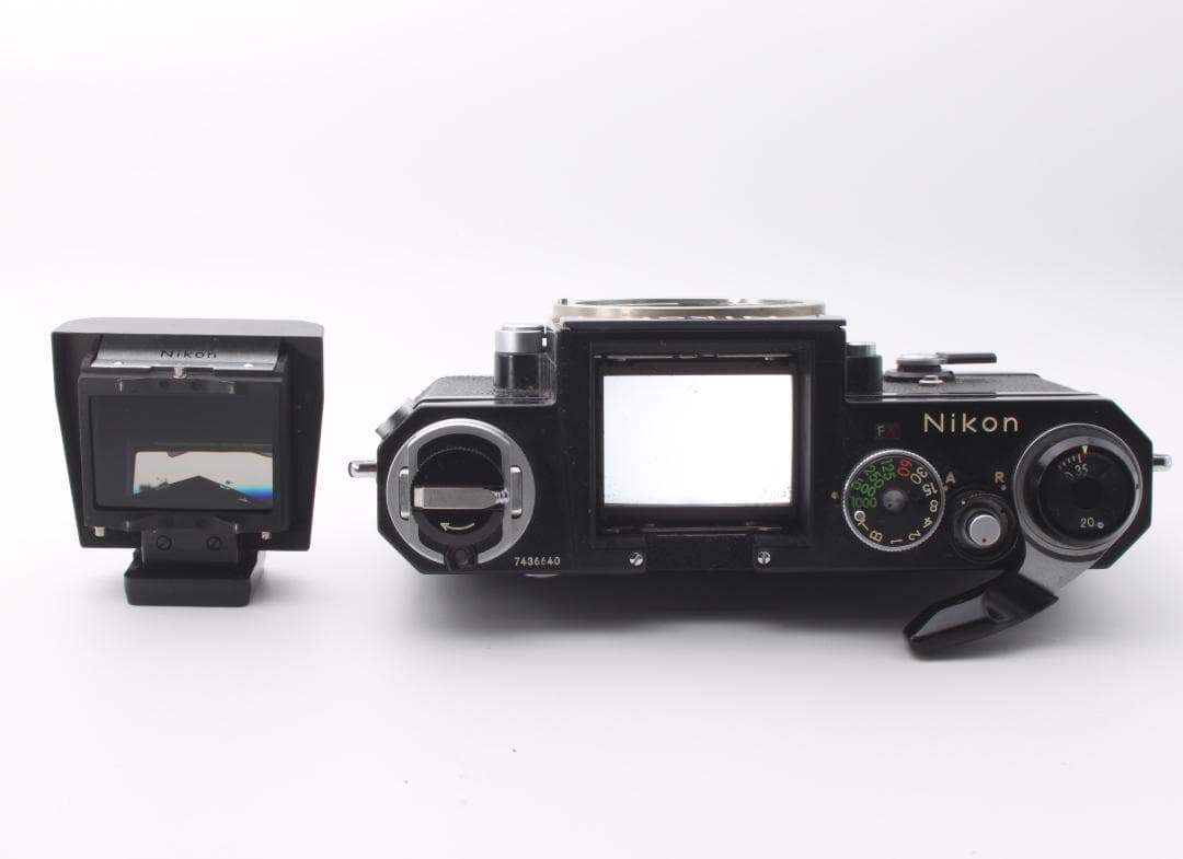【美品】Nikon F アイレベル ブラック ボディ 後期型 完動品