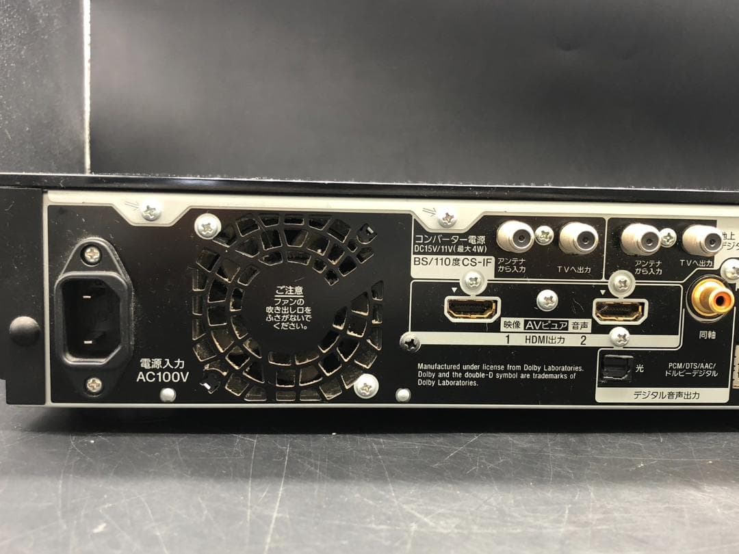 動作OK SONY ソニー BDレコーダー BDZ-AX1000 A000