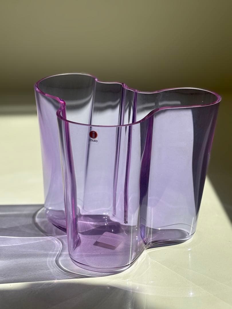 イッタラ アルヴァ　アアルト　ベース　アメジスト　限定品　160mm