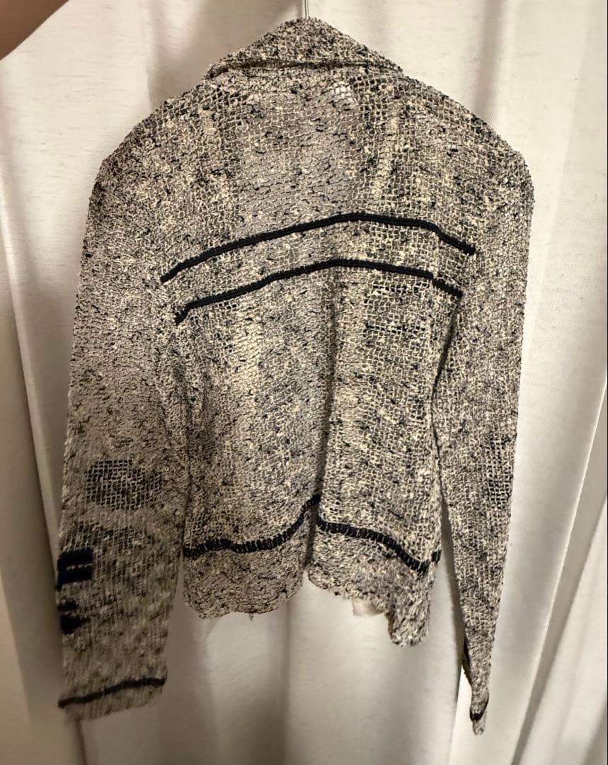 todayful エンブロイダリーメッシュシャツ