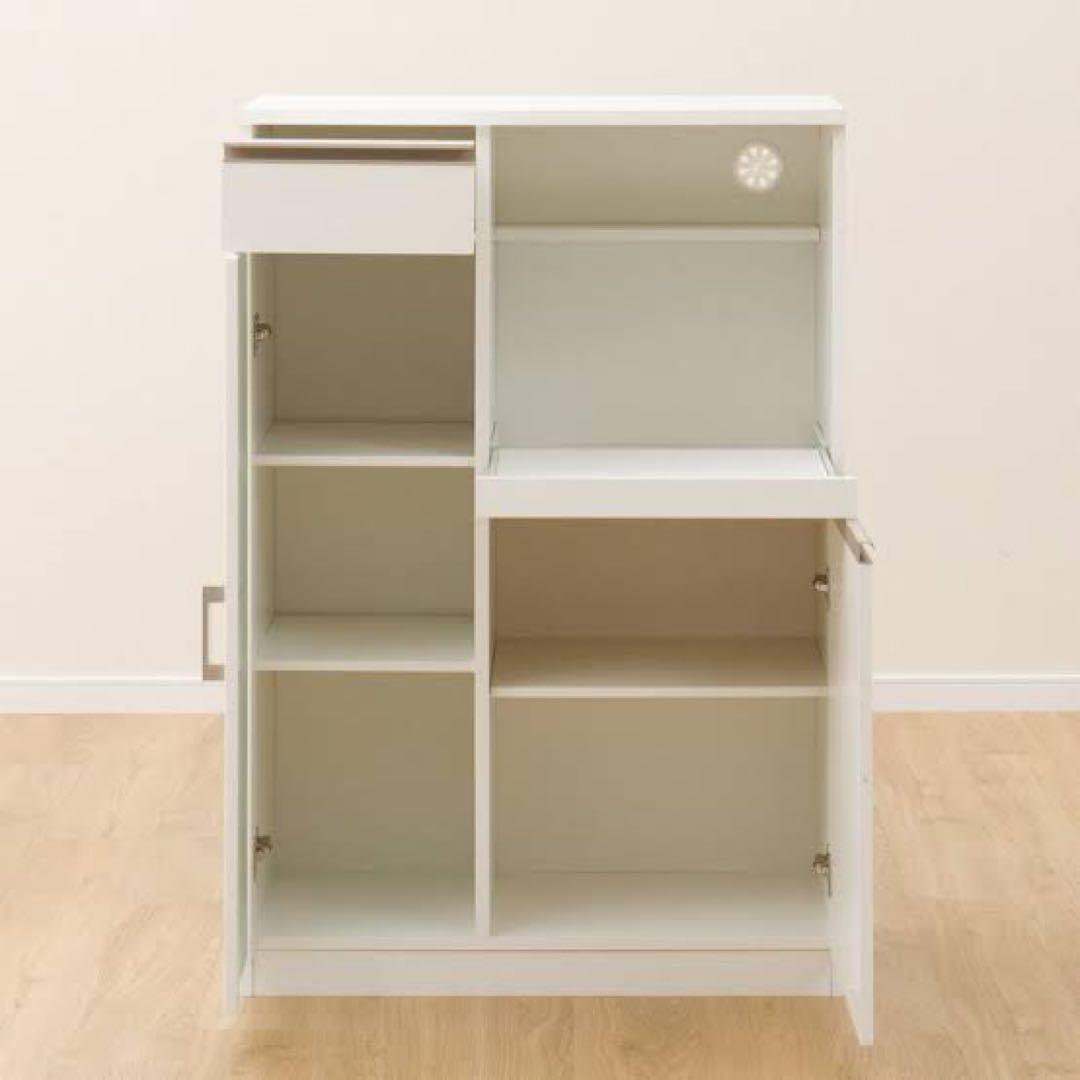 NITORI ニトリ レンジ台 フォルムN RE1175 WH