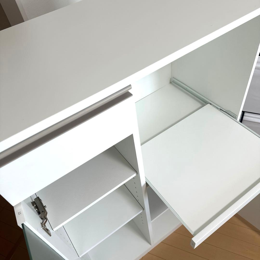 NITORI ニトリ レンジ台 フォルムN RE1175 WH