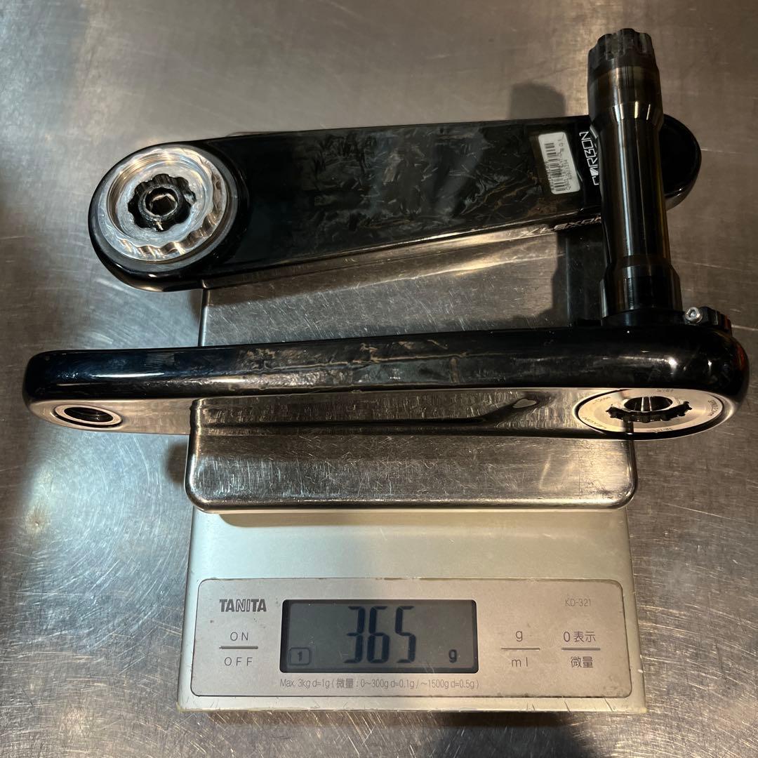 【美品】LEXON R2 カーボンクランク 167.5mm 24mm軸